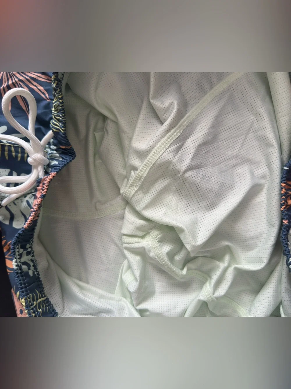 Goodfellow & Co Men’s 7” Board Shorts Leaf Print Swim Trunks XL NWT